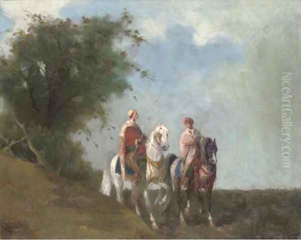 Arab huntsmen - view 1