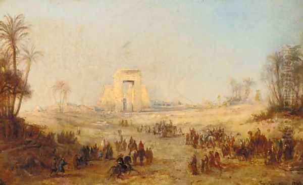 Travelling towards Giza, Egypt - view 1