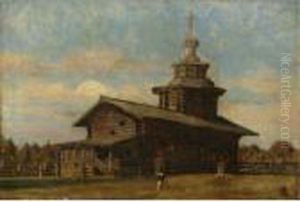 Russian Church by Vasili Vasilyevich Vereshchagin
