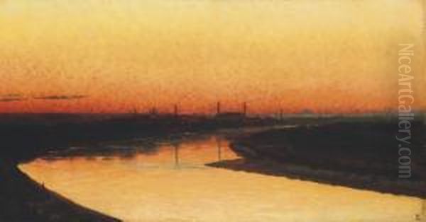 Moscow At Sunset - view 1