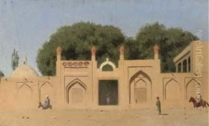 The City Wall by Vasili Vasilyevich Vereshchagin