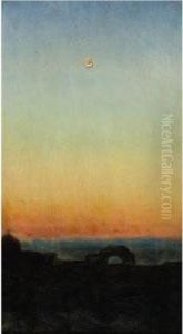 Sunset In India by Vasili Vasilyevich Vereshchagin