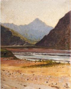 Military Road To Tiflis by Vasili Vasilyevich Vereshchagin