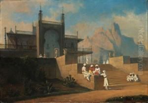 India - A Mosque In Sunlight by Vasili Vasilyevich Vereshchagin