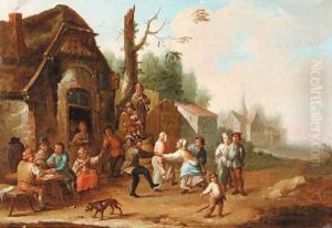 A Kermesse by Franz Ferg
