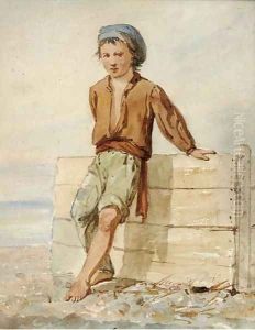 The fisherboy by Prosper-Joseph Florence