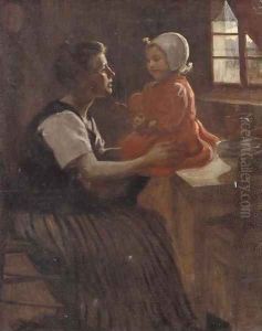Washing day by Stanhope Alexander Forbes