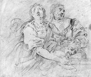 Judith with the Head of Holofernes by Orazio De Ferrari