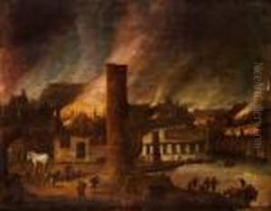 Trojanska Hasten by Dirck Verhaert