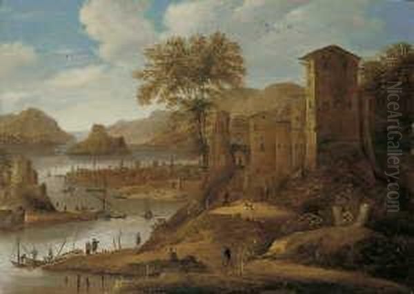 Sudliche Flusslandschaft. - view 1