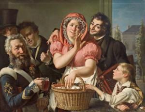 Scena Di Mercato Scena Di Mercato