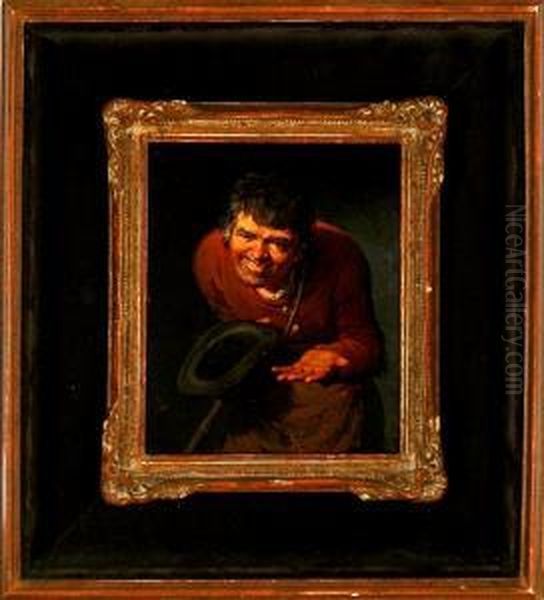 An Elderly Beggar - view 1