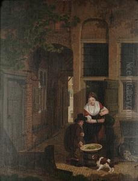 The Vegetable Seller - view 1