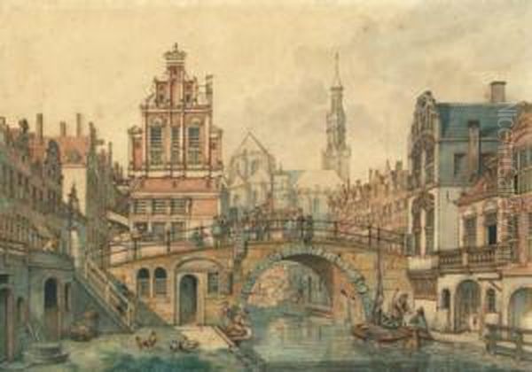 A Capriccio View In Utrecht - view 1