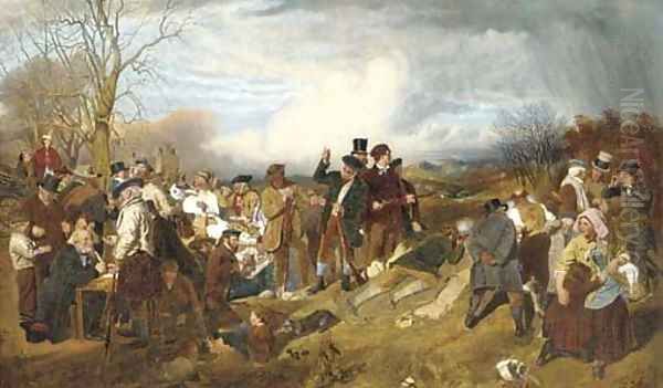 The wappenshaw by John Faed