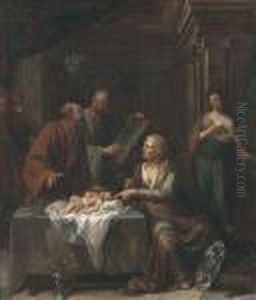 A Circumcision by Jan Verkolje