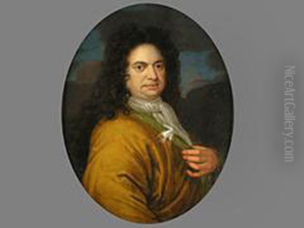 Portrait Eines Herren Mit Schal - view 1