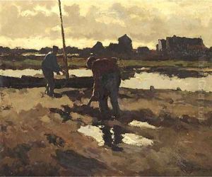 Diggers at work by Hendrik Frauenfelder