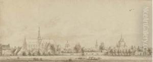 View Of A Cathedral Town