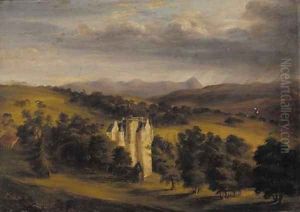 Craigievar Castle, Grampian by Lady Georgina Forbes