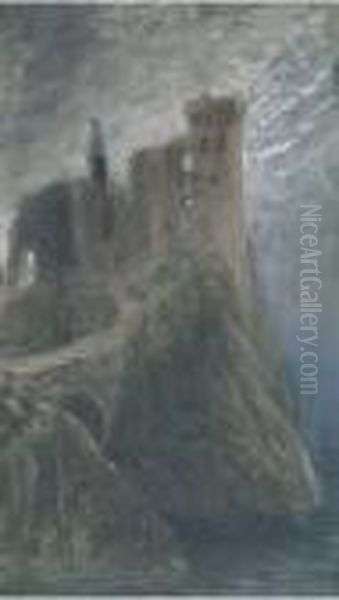 Notturno Con Castello - view 1