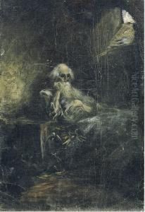 Galileo In Carcere by Otto Vermehren