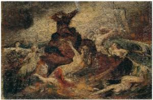 Tritone E Nereidi by Otto Vermehren