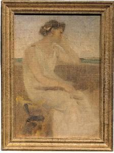 Sibilla
 Olio Su Tela, Cm. 20x14