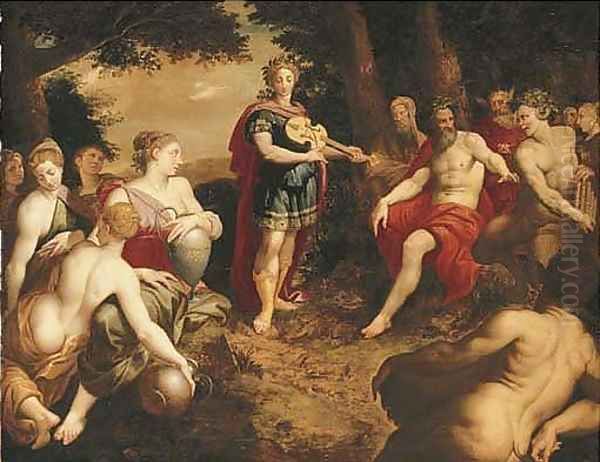 The Contest of Apollo and Pan - view 1