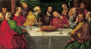 The Last Supper by Frans I Francken