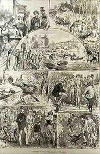 Sketches at the Henley Regatta