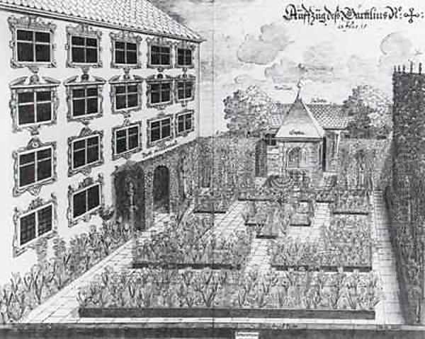 Design for Furttenbachs garden in Ulm - view 1