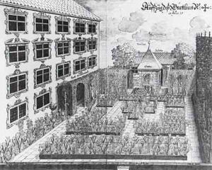 Design for Furttenbachs garden in Ulm by Furttenbach, Joseph