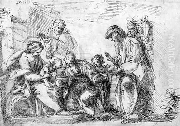 The Adoration of the Magi - view 1
