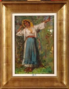Jeune Paysanne Roumaine