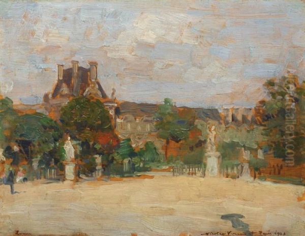 Entrance In Louvre - view 1