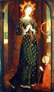 Virgin with the Ears of Corn by Hinrik Funhof