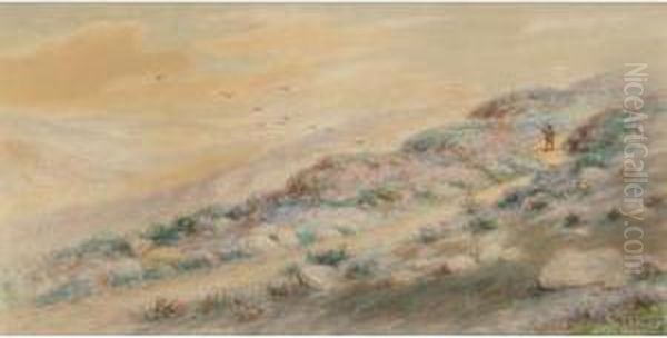 Figure On A Path - view 1