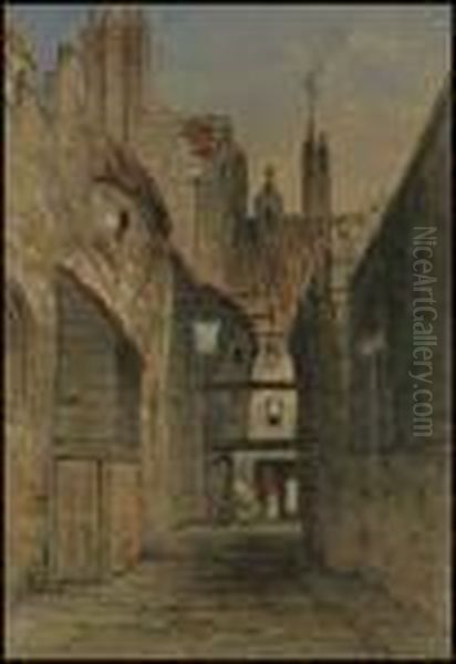 Plainstone Close, Edinburgh - Looking West - view 1