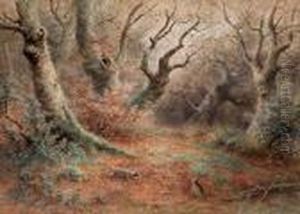 Autumn - Beech Woods by Frederick Arthur Verner