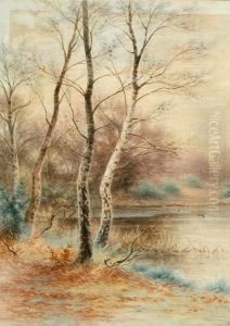 Birch Trees by Frederick Arthur Verner