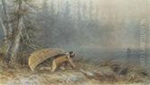 Indian Stalking A Deer Indian Stalking A Deer