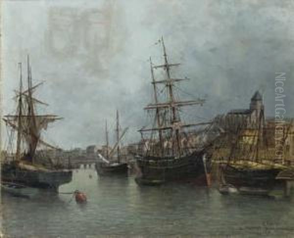 A View Of The Treport Seine Inferieure - view 1