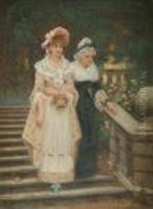 Anafternoon Stroll by Arthur Langley Vernon