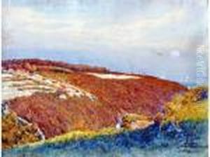 Paysage De La Meuse, Observatoire De La Laufee by Emile Vernon