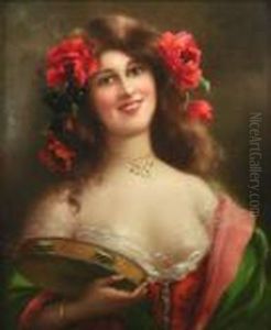 Une Femme Au Tambourin