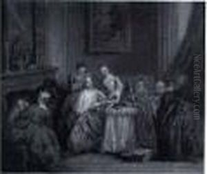 La Toilette D'une Dame De Qualite by Alexandre Paul Jos. Veron Bellecourt
