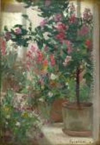 Flori Pe Terasa by Arthur Verona
