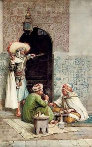 A game of dominoes
