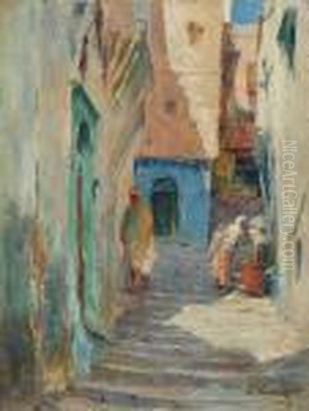 Ruelle Animee Dans La Kasbah - view 1